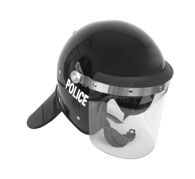 Police Helmet With Face Shield