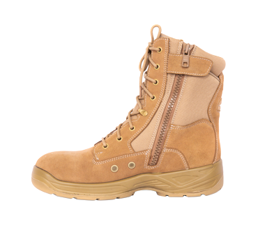 Suede Military Boots